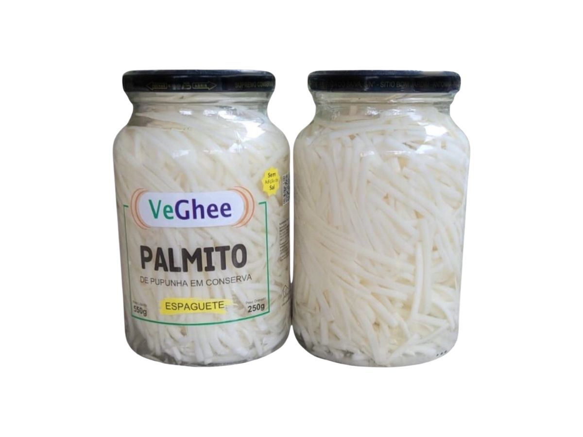 Palmito Pupunha Espaguete em Conserva 250g